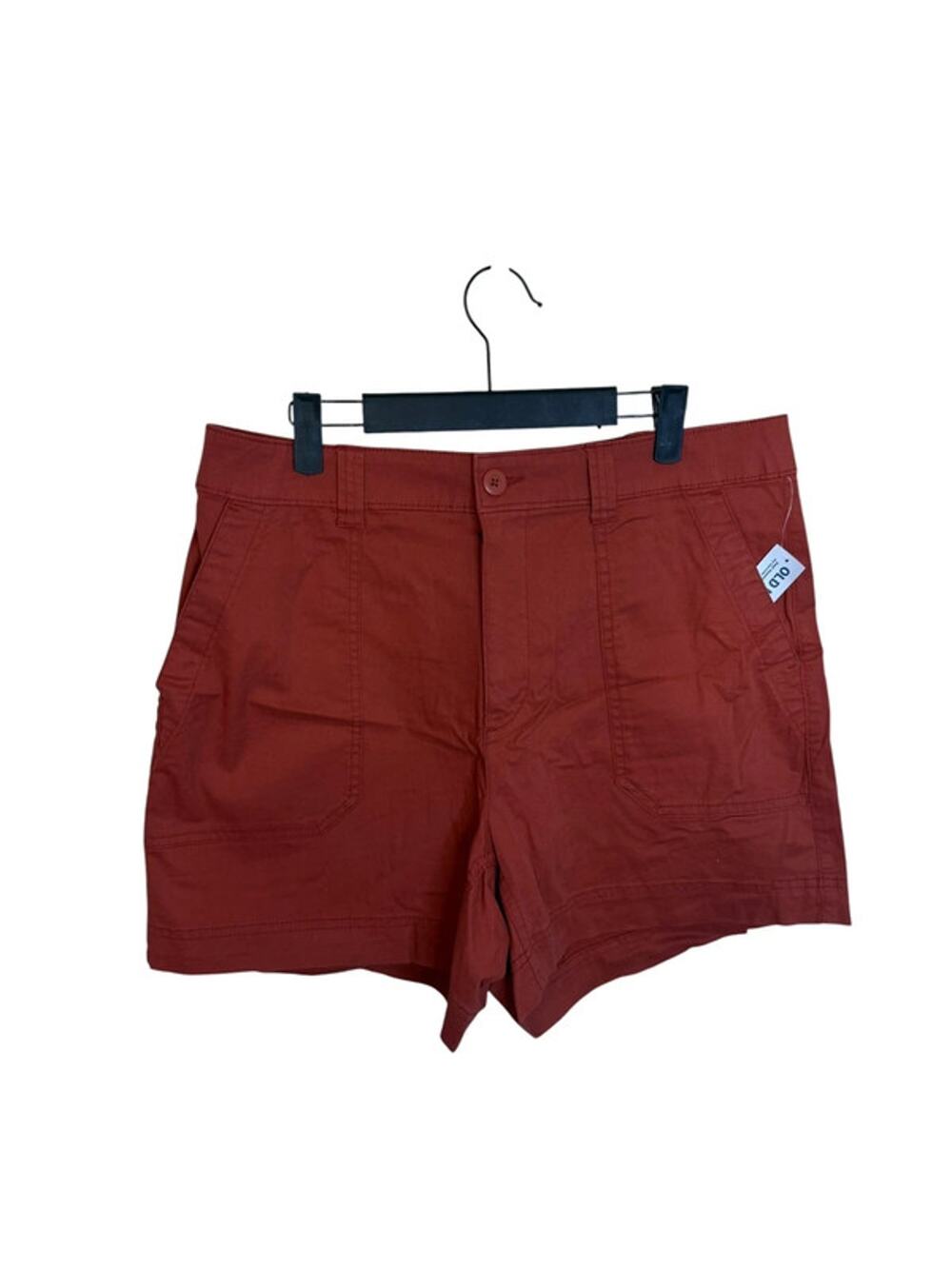 NWT Old Navy Ginger Spice High Waisted 5” OH Chino Shorts